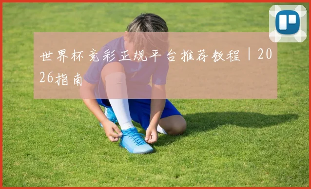 世界杯竞彩正规平台推荐教程｜2026指南